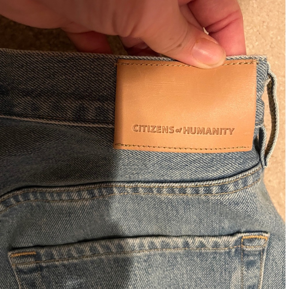 Citizens of Humanity Women's Ponyboy Low Slung Jean Relaxed‎ Distressed- Size 27 - Picture 14 of 14